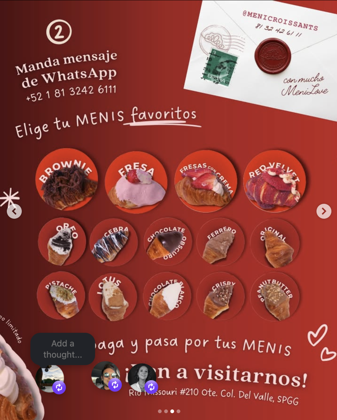 Sabores de MENIS